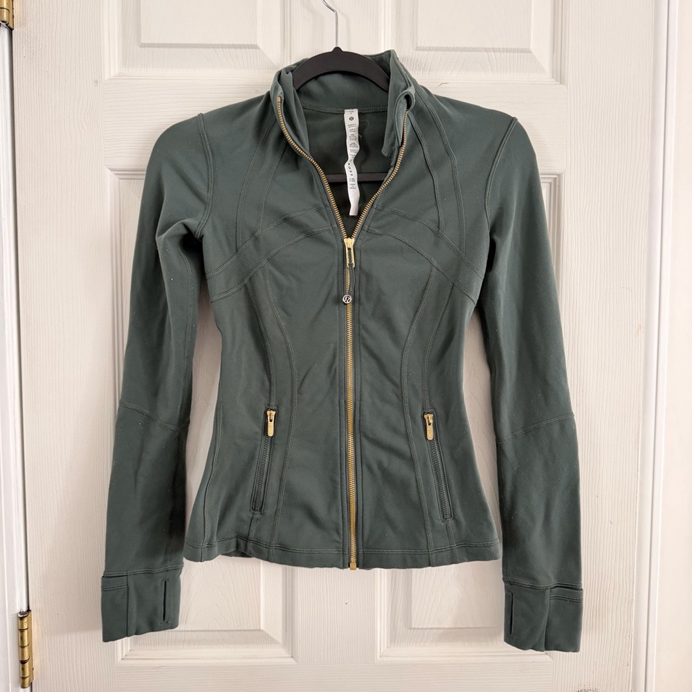 lululemon athletica Dark Green Utility Jacket